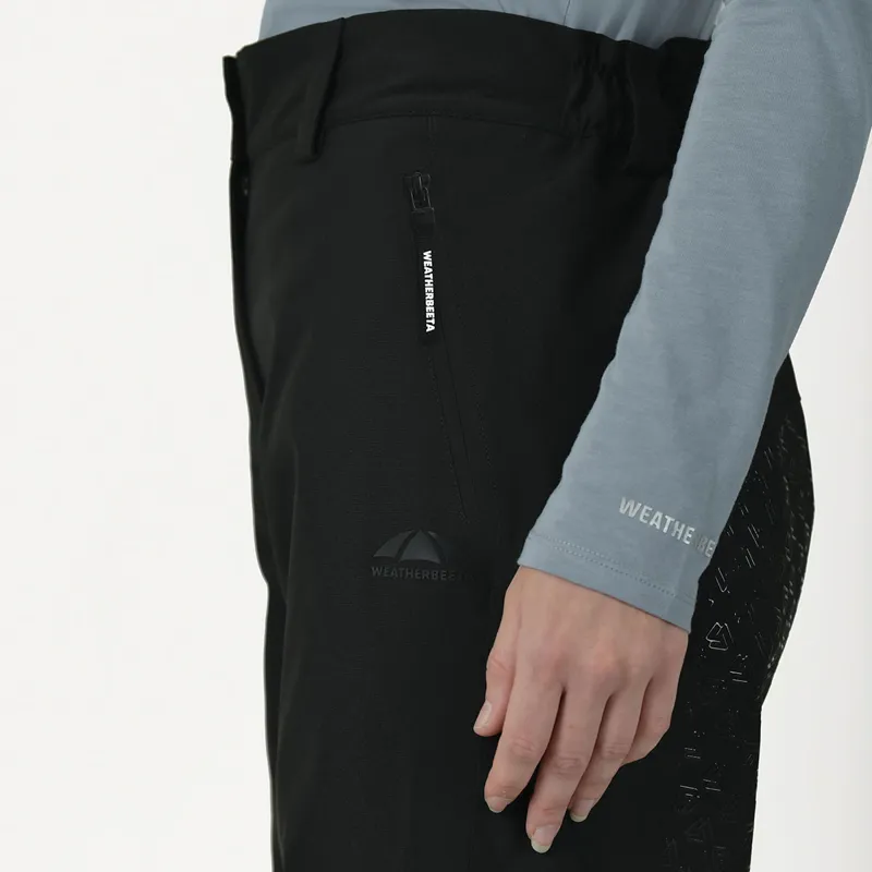 WeatherBeeta Rayne II Womens Waterproof Overtrousers - Black-3