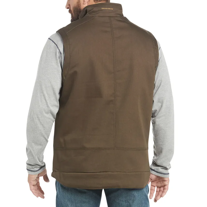 Ariat Rebar DuraCanvas Mens Vest Gilet - Wren-2