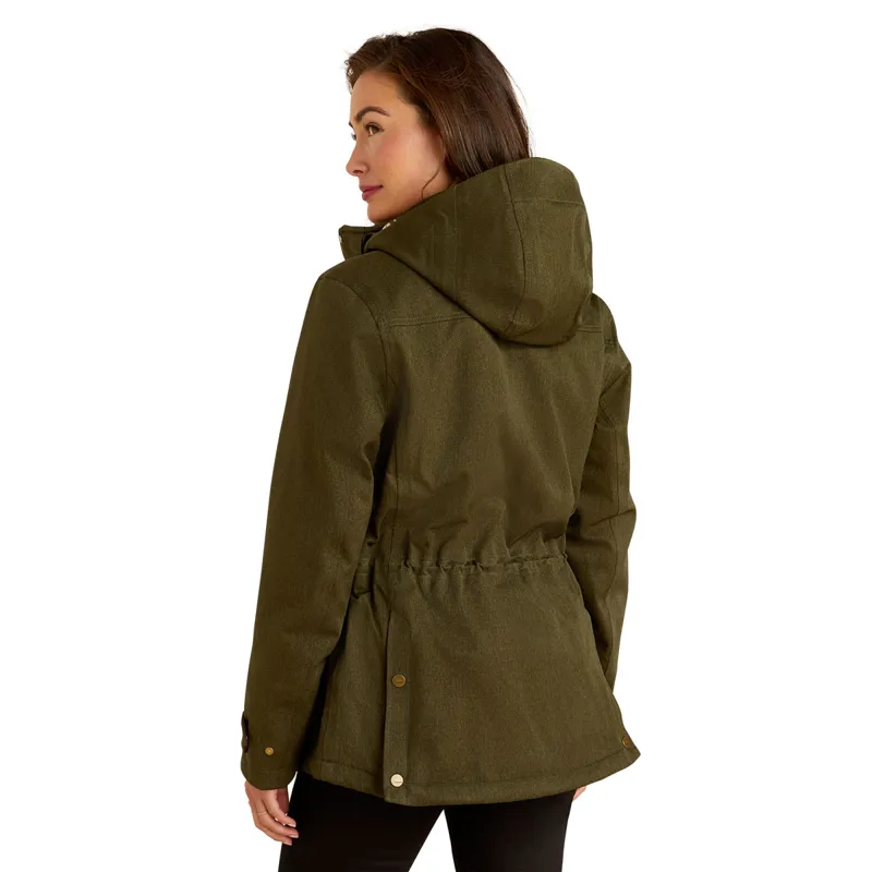 Ariat Rhodium H2O Ladies Insulated Parka Jacket - Rosin-4