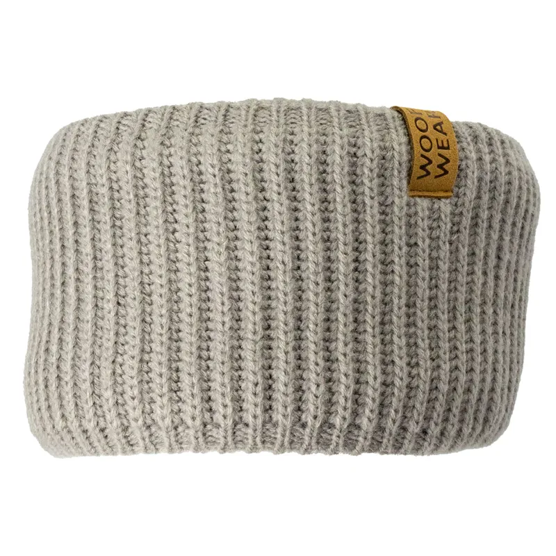 Woof Wear Ribbed Headband - Stone