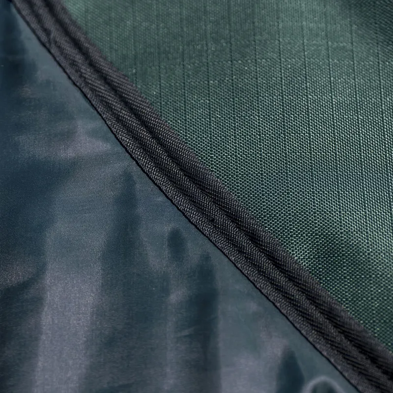Amigo Ripstop 900D Plus 0g Turnout Rug - Dynasty Green/Navy/Silver-5