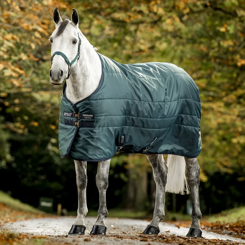 Amigo Ripstop Insulator 200g Stable Rug - Dynasty Green/Navy/Silver