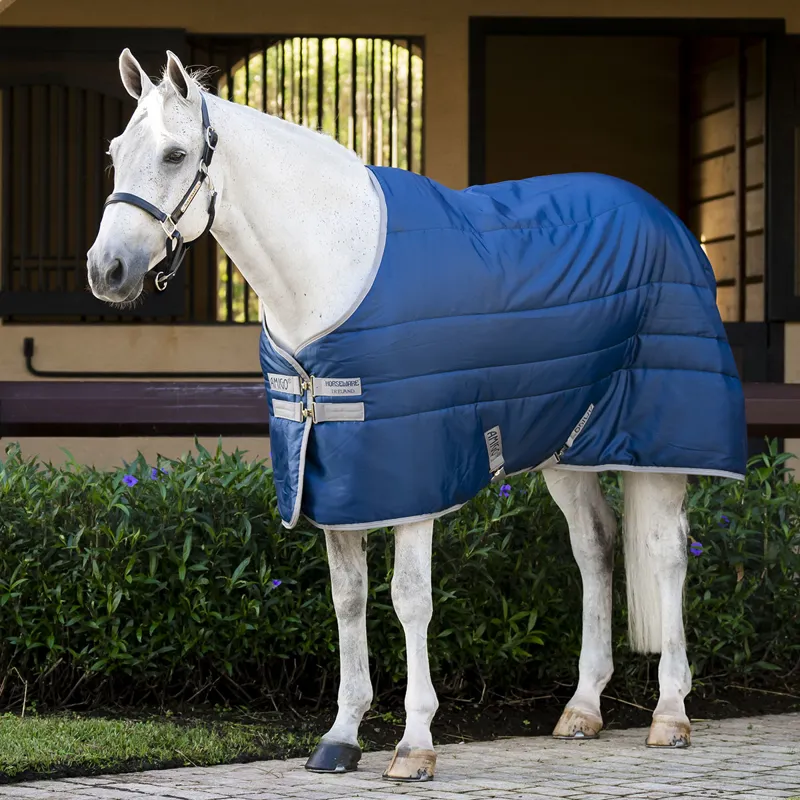 Amigo Ripstop Insulator 350g Stable Rug - Navy/Titanium Grey