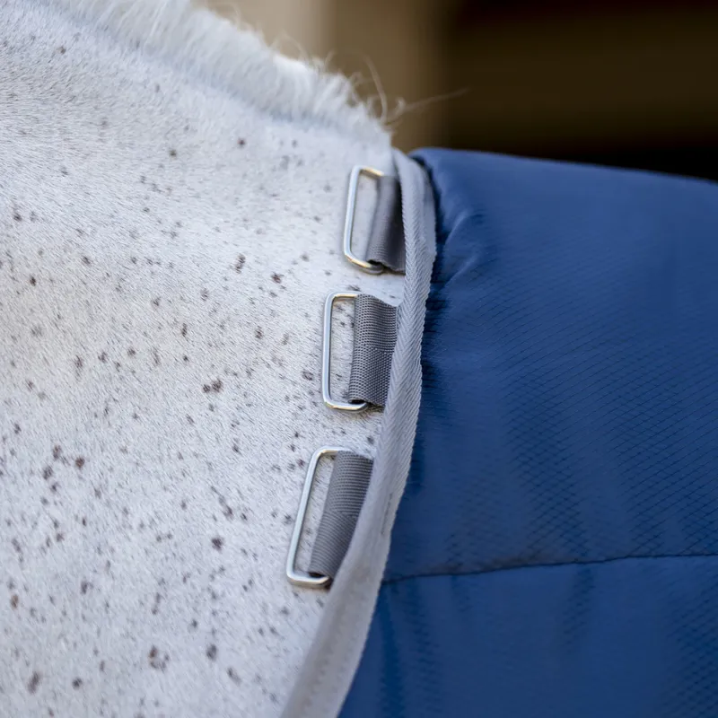 Amigo Ripstop Insulator 350g Stable Rug - Navy/Titanium Grey-1