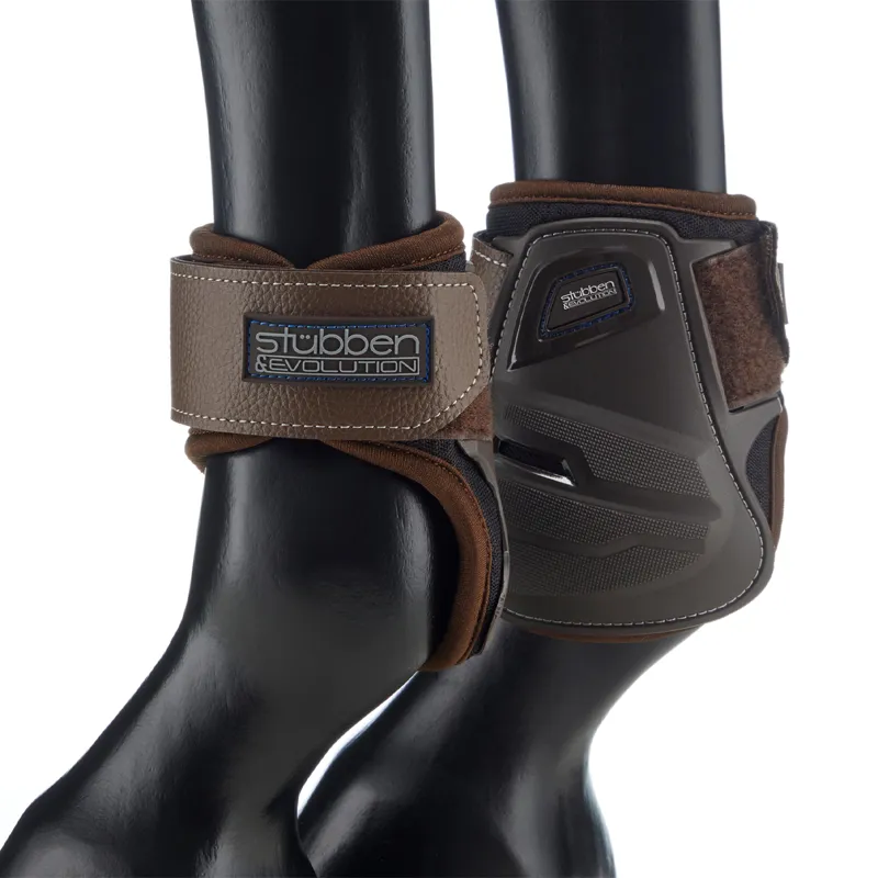 Stubben and Evolution Hybrid Fetlock Boots - Brown-3