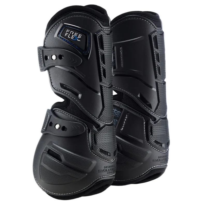 Stubben and Evolution Hybrid Tendon Boots - Black-1