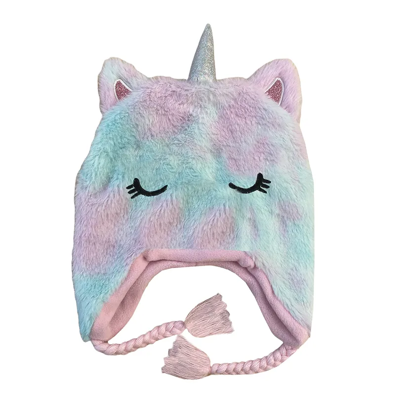 Equetech Starlight Unicorn Winter Hat - Multicolour