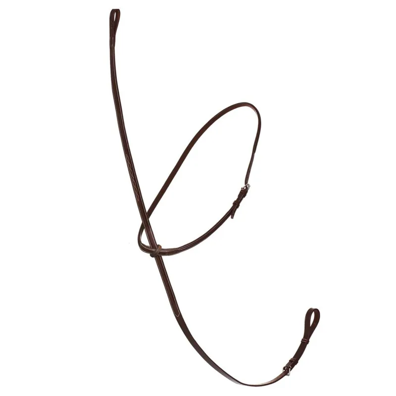 Schockemohle Santa Clara Standing Martingale - Espresso/Silver/Cream