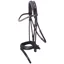 Schockemohle Isabell Werth Satchmo Rolled Flash Bridle - Espresso