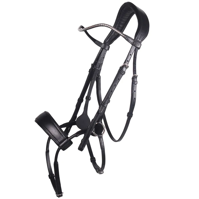 QHP Sedna Bridle with Reins - Black