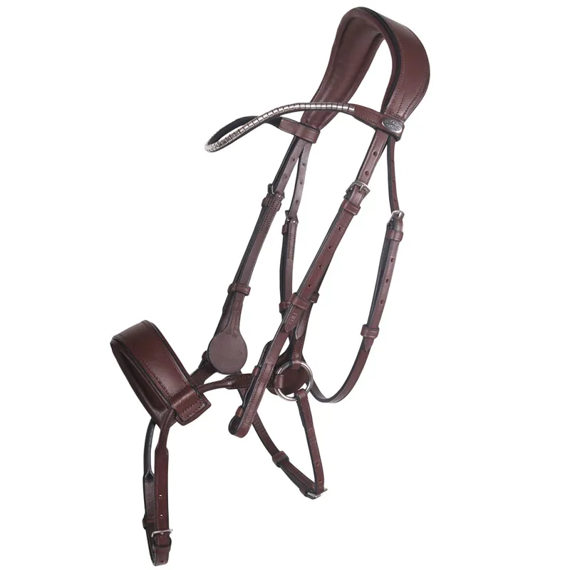 QHP Sedna Bridle with Reins - Brown