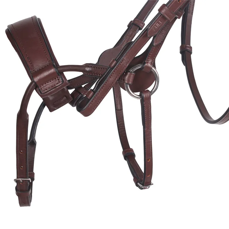 QHP Sedna Bridle with Reins - Brown-6