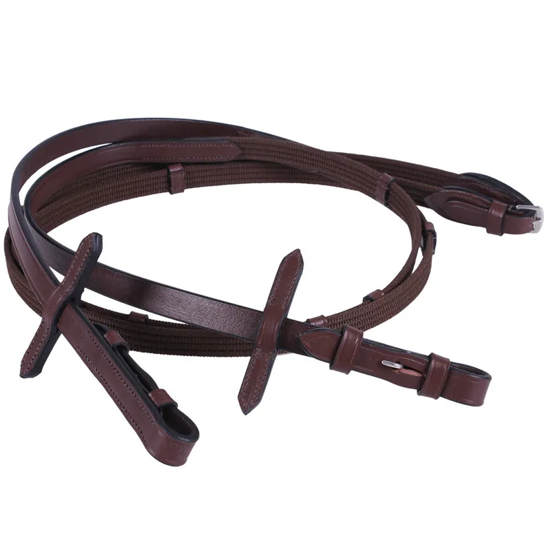 QHP Sedna Bridle with Reins - Brown-3