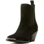Ariat Womens Shiloh Western Boots - Distressed Black Suede