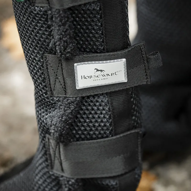 Horseware Show-Ready Wraps - Black/Black/Silver-3