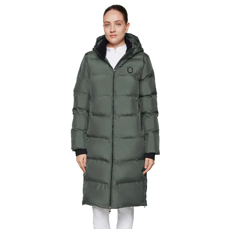 Samshield Sierra Womens Long Puffer Jacket - Dark Forest