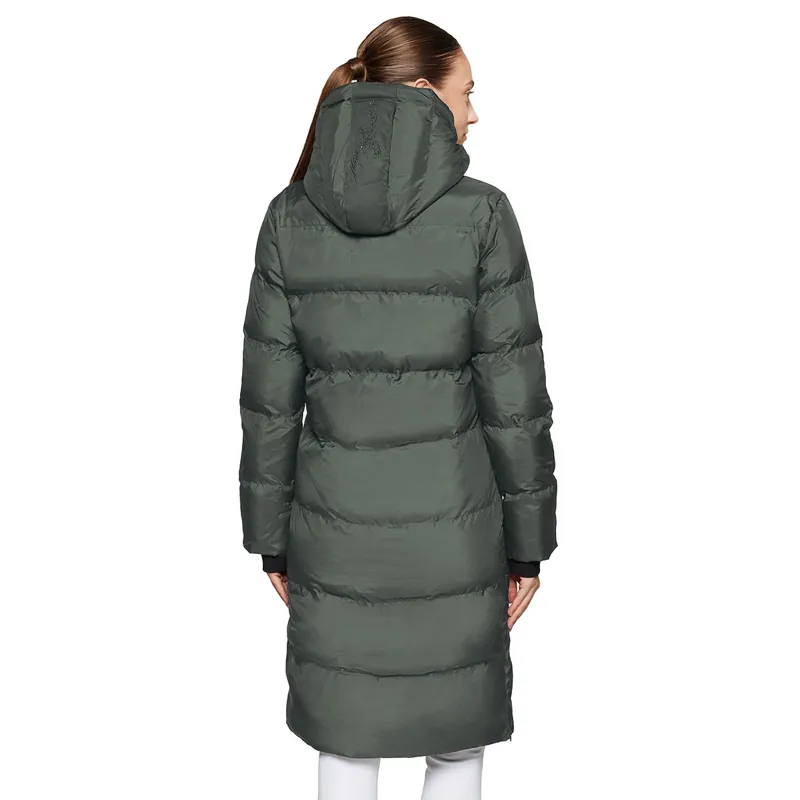 Samshield Sierra Womens Long Puffer Jacket - Dark Forest-2