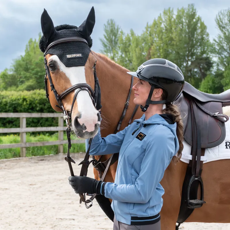 KASK Star Lady Pure Shine Riding Hat - Black-3
