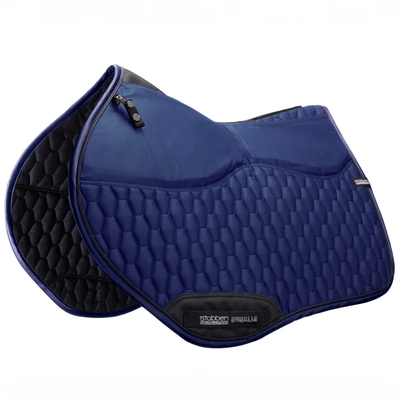 Stubben Streamline GEN2 Adjuster Jumping Saddlecloth - Blue