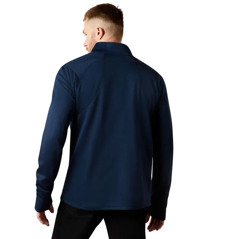 Ariat Team EQ 1/2 Zip Mens Pullover - Navy-1