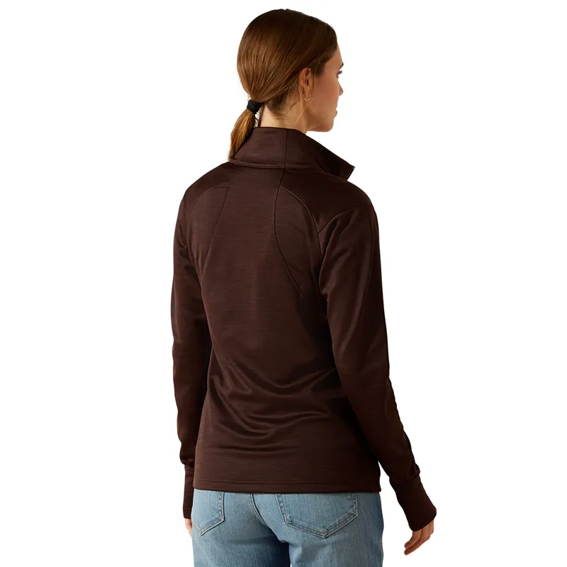 Ariat Team EQ 1/2 Zip Womens Pullover - Java-3
