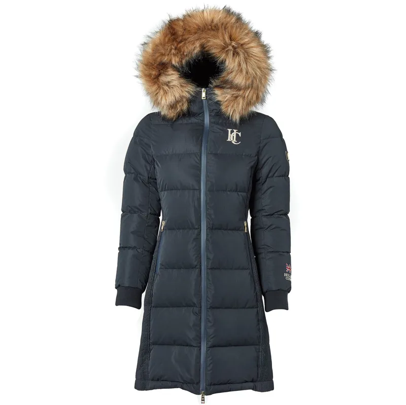 Holland Cooper Team Padded Womens Coat - Ink Navy-4