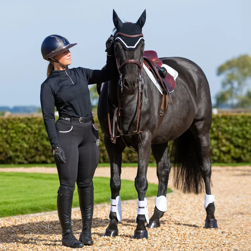 Equilibrium Tri-Zone Fetlock Boots - White-1