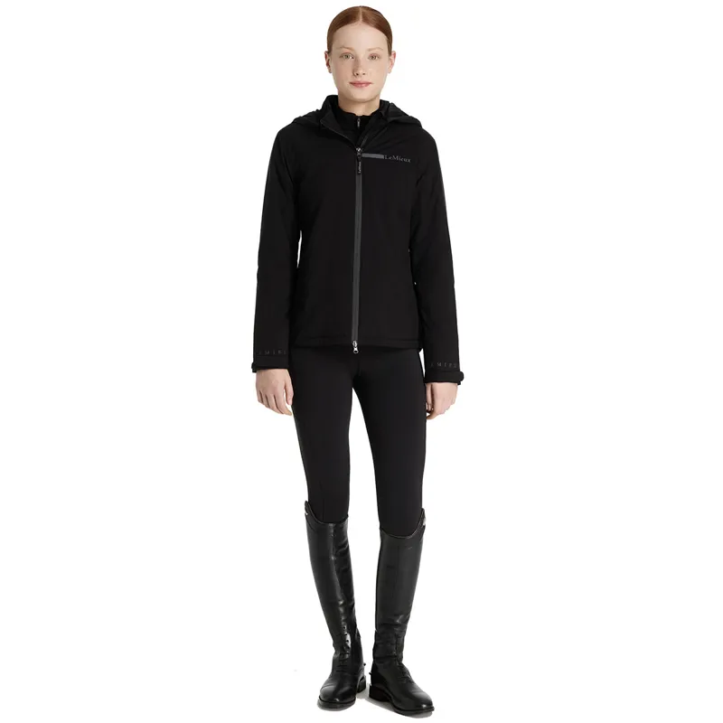 LeMieux Young Rider Thea Water Resistant Junior Jacket - Black-4