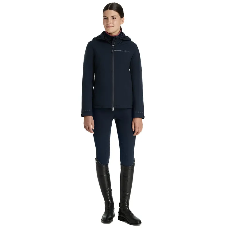LeMieux Young Rider Thea Water Resistant Junior Jacket - Navy-5