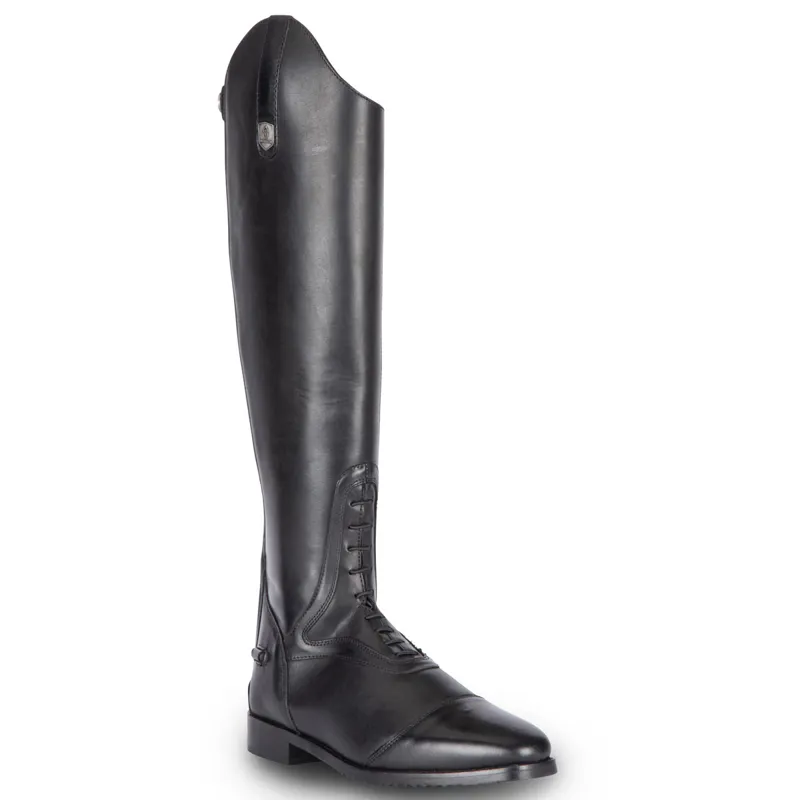 Moretta Tivoli Ladies Tall Riding Boots - Short Height - Black-10