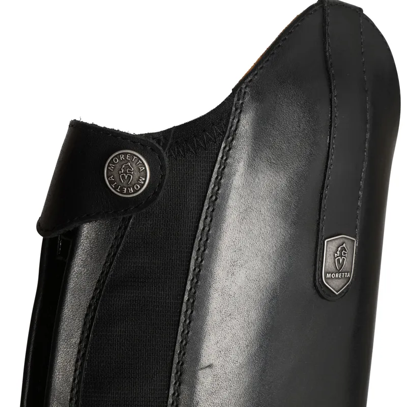 Moretta Tivoli Ladies Tall Riding Boots - Standard Height - Black-9