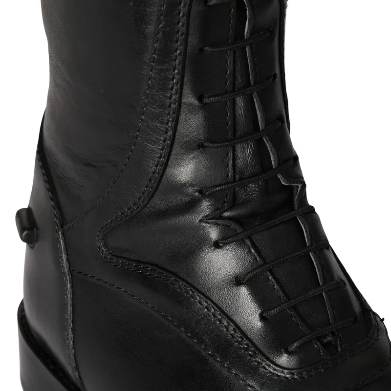 Moretta Tivoli Ladies Tall Riding Boots - Short Height - Black-7