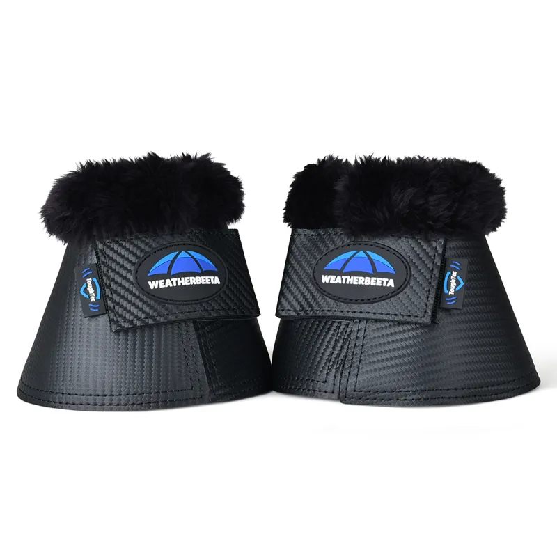 WeatherBeeta Tough-Tec Fleece Trim Overreach Boots - Black