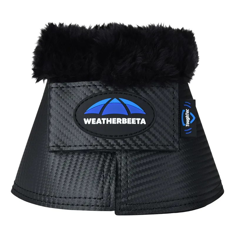 WeatherBeeta Tough-Tec Fleece Trim Overreach Boots - Black-2