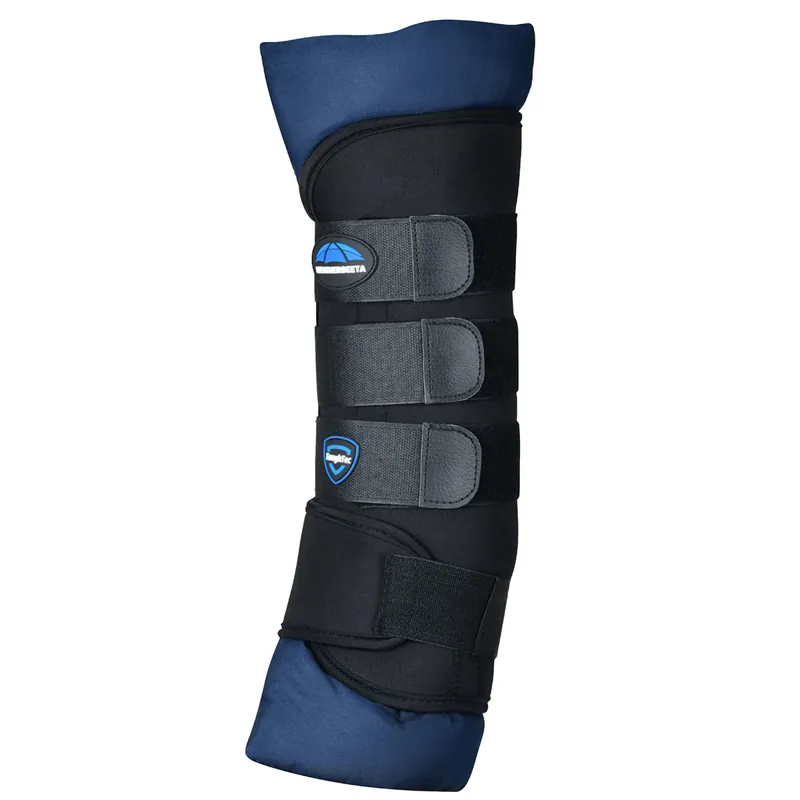 WeatherBeeta Tough-Tec Stable Wrap Boots - Black/Navy-2