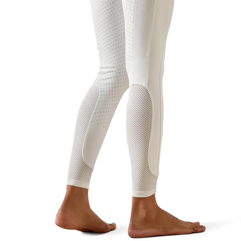 Ariat Tri Factor NT Full Seat High Waist Womens Breeches - White-5