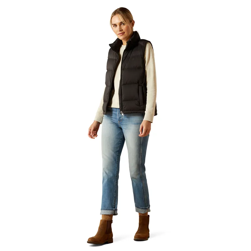 Ariat UltraPuff Womens Down Gilet - Black-1