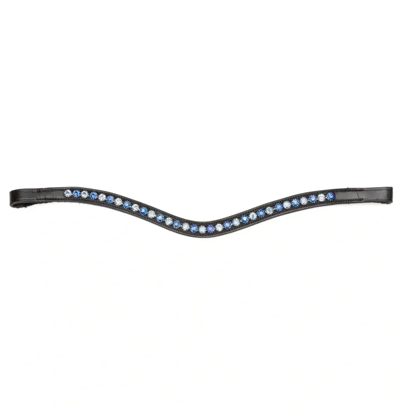 Velociti GARA Diamante Browband - Havana/Blue Diamante