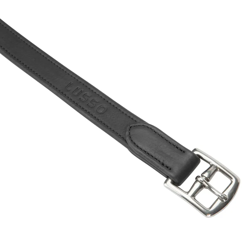 Velociti Lusso Wrapped Stirrup Leathers - Black-4