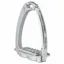 Tech Stirrups Venice Swarovski Dressage Sloped Stirrups - Silver/Crystal