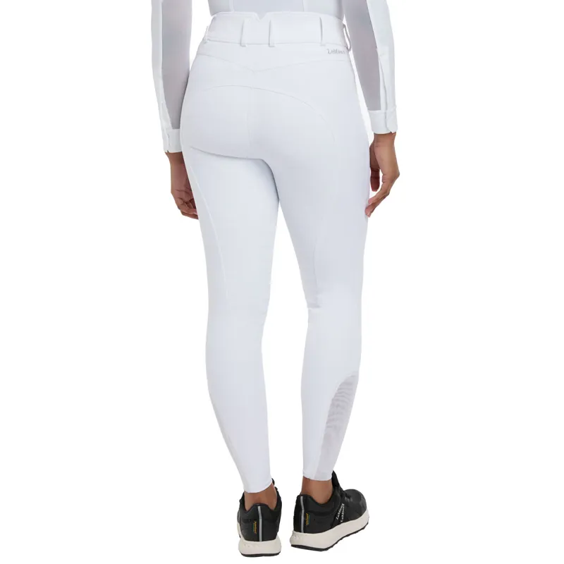 LeMieux Victoria Silicone Ladies Competition Breeches - White-1