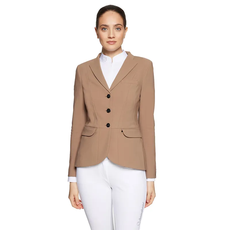Samshield Victory Flower Crystal Womens Show Jacket - Camel