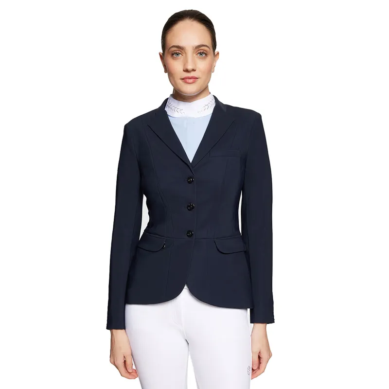 Samshield Victory Flower Crystal Womens Show Jacket - Navy
