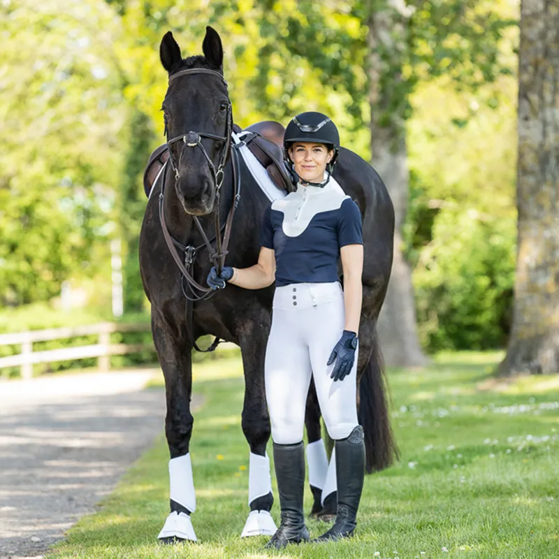 Woof Wear Vision Womens Show Shirt - Navy/White-7