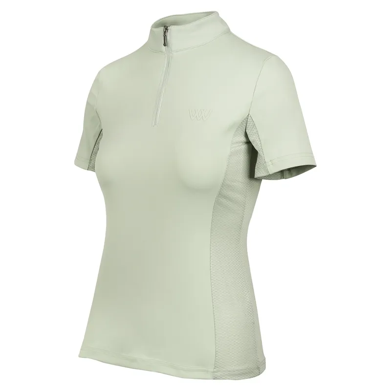 Woof Wear Tech Short Sleeve Womens Base Layer - Sage Green-1
