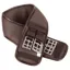 Hy Equestrian Waffle Dressage Girth with Elasticated Ends - Brown