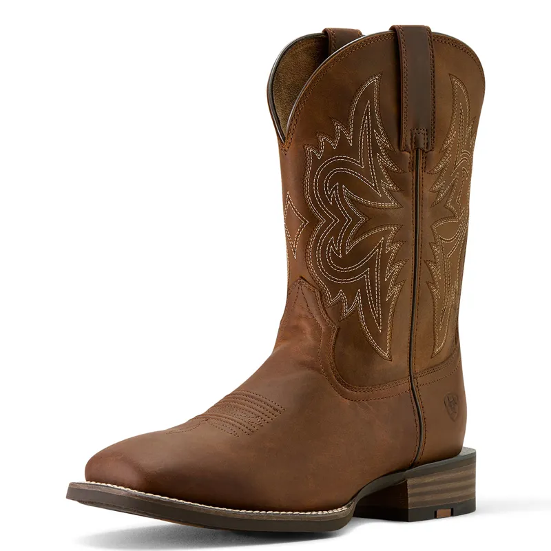 Ariat Big Rig Mens Western Boots - Distressed Brown