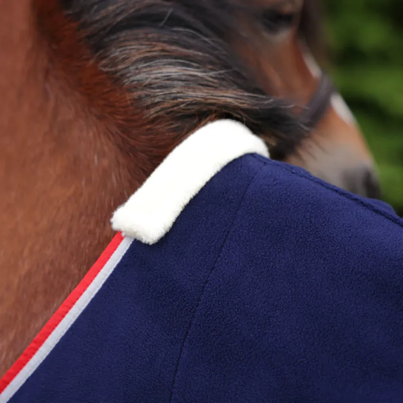 Winnie and Me Fleece Rug - Navy-5