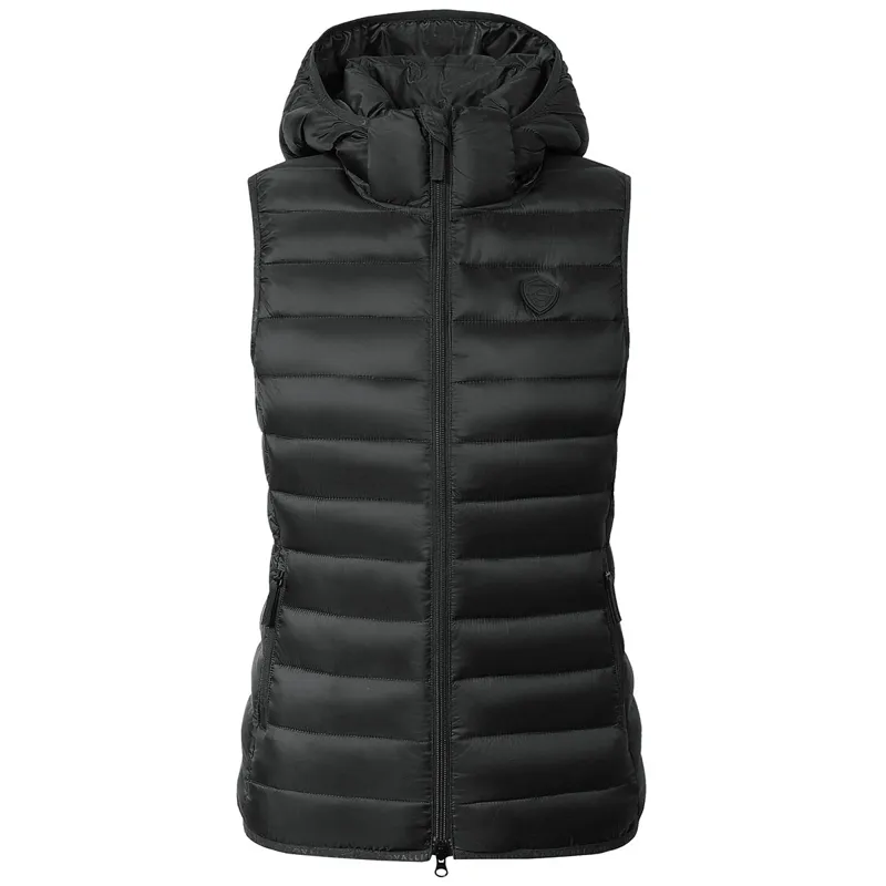Covalliero Womens Quilted Gilet - Black
