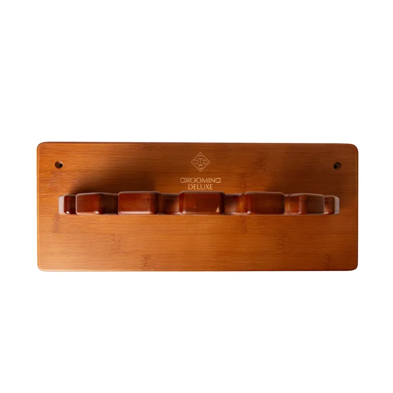 Grooming Deluxe Round Wooden Whip Holder-1